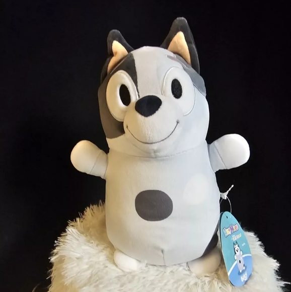 Squishmallows Other - Squishmallows Gray and White Husky Plush